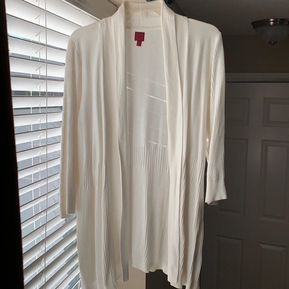 212 collection sweater jacket